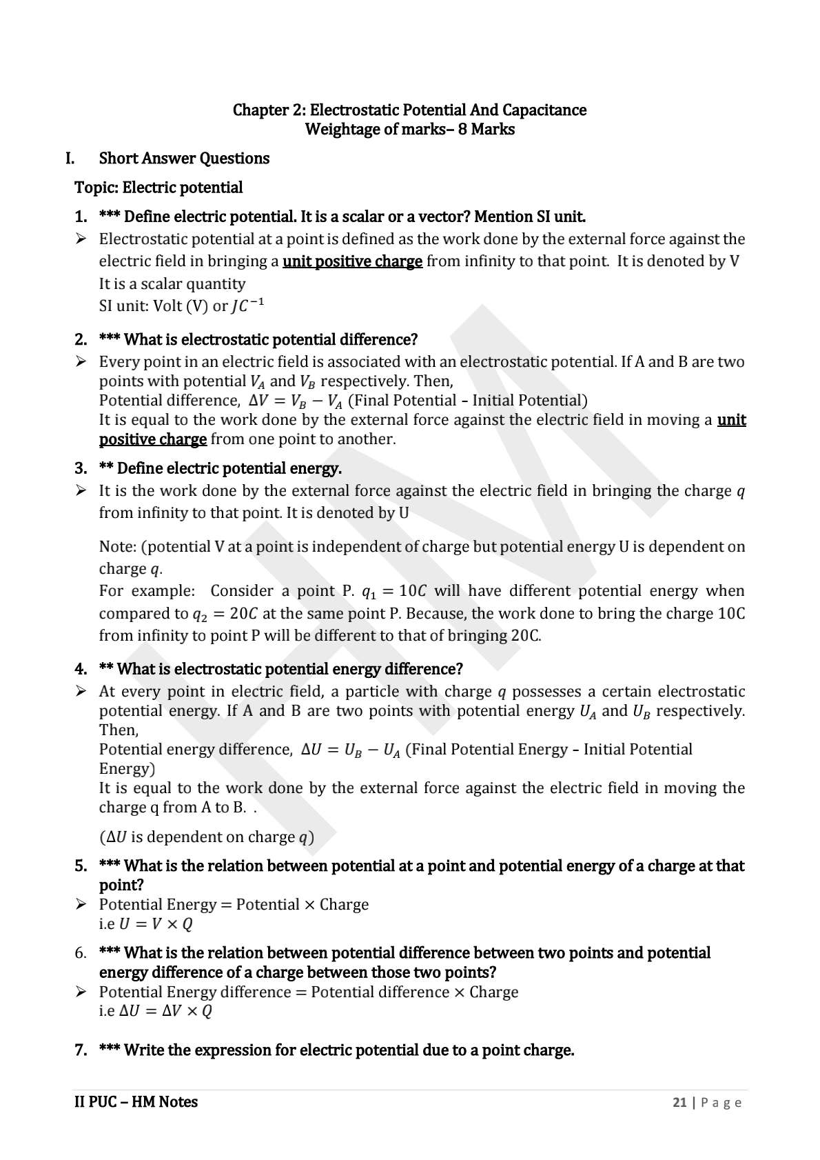 iipuc ch02 electrostatic potential and capacitance (1)