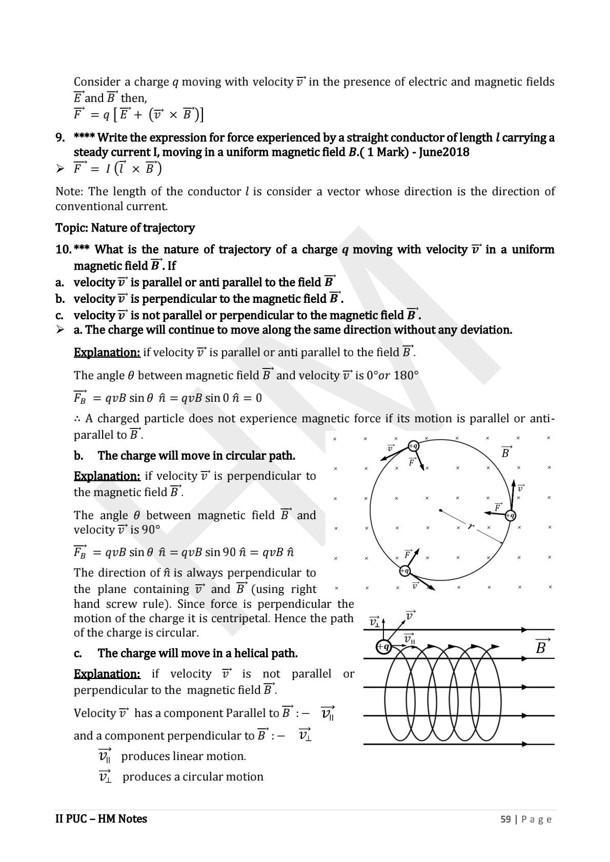 iipuc ch04 moving charges and magnetism (2)
